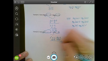 Solving Logarithmic Equations using the One-to-One Property