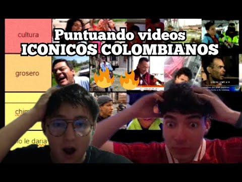Calificando video icónicos Colombianos - YouTube