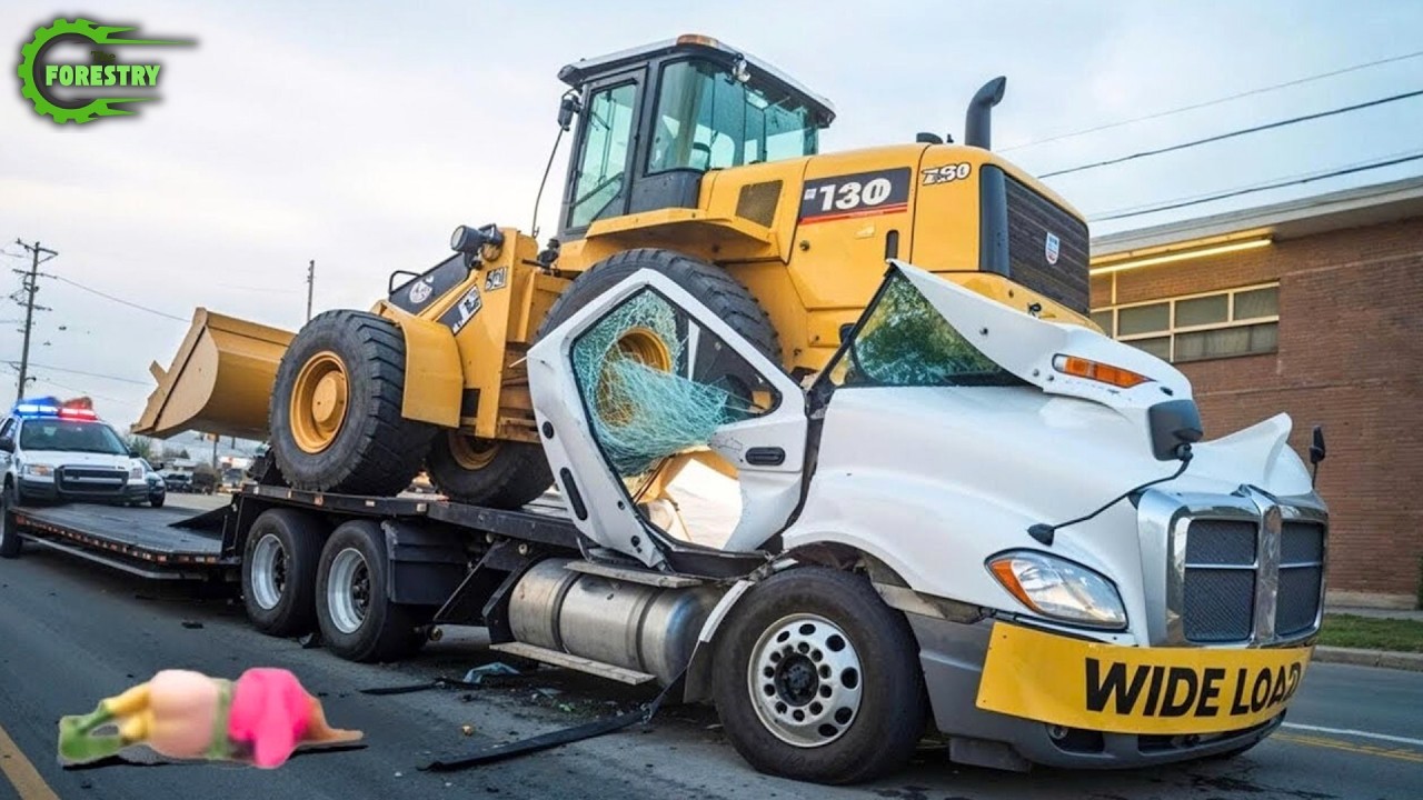Dangerous Idiots Fastest Truck & Heavy Equipment Fails | Extreme Oversized Truck Transport #18