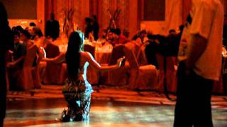 Belly Dancer during New Year's Eve in Grand Hyatt Dubai