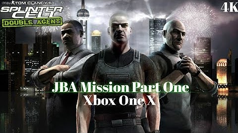 Splinter Cell Double Agent (Original Xbox) - JBA Mission PART ONE | Xbox One X Gameplay