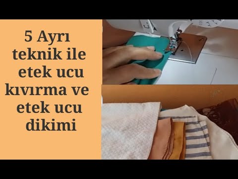 Video: Bir Etek üzerinde Bir Yuva Nasıl Işlenir