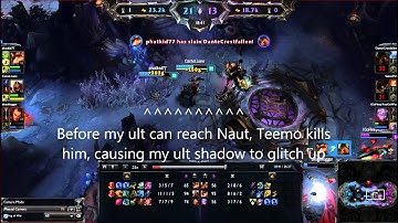 Zed Ultimate Bug (Unlimited Shadow Vision)