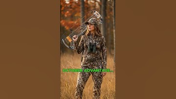 Why October Might Be The Best Month For Deer Hunting!