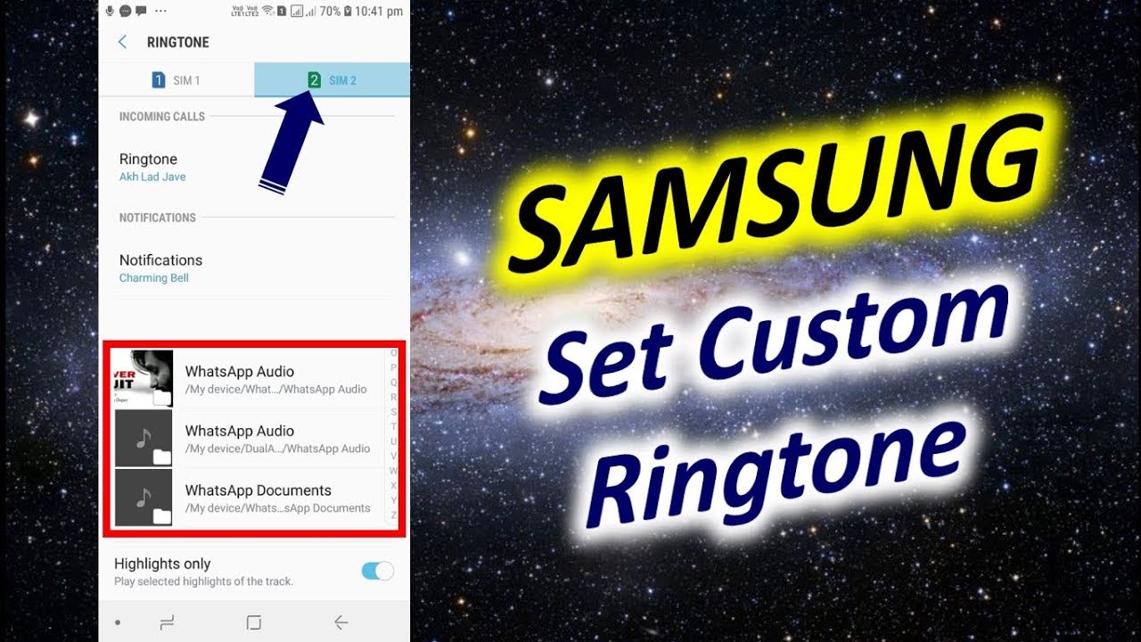 How To Set A Music File As A Ringtone On Samsung