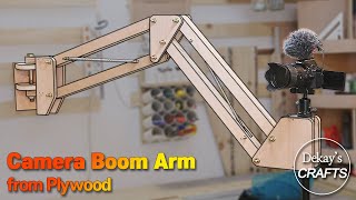 Camera Articular Boom Arm [woodworks]