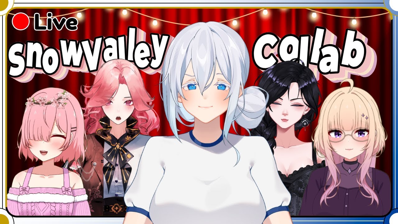 【FREETALK WITH SNOWVALLEY】DAH LAMA GA NGOBROL WITH GIRLS !! QNA ? OPEN - VTUBER INDONESIA