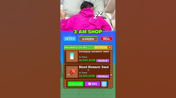 GROW A GARDEN 3AM SEED SHOP 😱