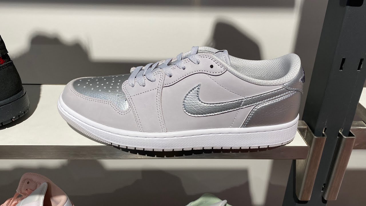 スニーカー Nike JORDAN 1 LOW CZ0790-002 Air Jordan 1 Low OG “Metallic Silver” - Style Code: CZ0790