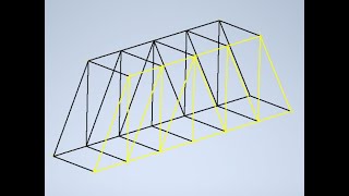 Modelling your Truss Bridge in Inventor - Part 1 Wireframe
