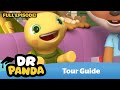Dr panda  tour guide   full episode  kids learning