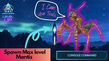 Tamed Mantis Spawn Command | Ark Survival Ascended