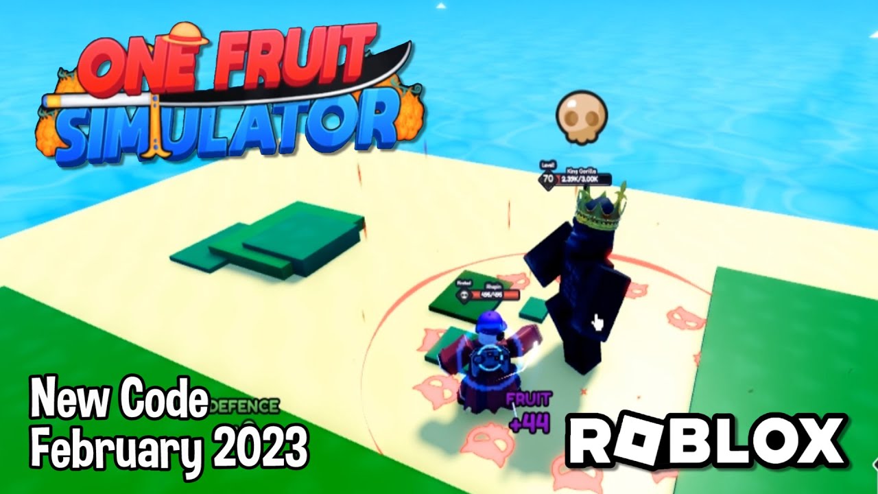 Roblox One Fruit New Codes February 2023 