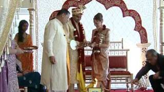 Exchange of Vows Indian Hindu Wedding Video at Hyatt Jersey City Hudson County New Jersey