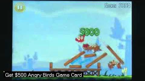 Angry Birds iPhone Gameplay Video Review - AppSpy.com