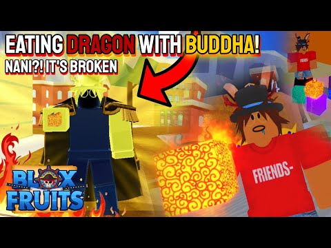 NOVO MODELO da BUDDHA!* NOVOS ATAQUES da LIGHT e DRAGON DO BLOX FRUITS!