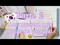 Parte 2: Pasando mis notas de coreano en limpio 🇰🇷