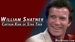 William Shatner 'Captain Kirk'  Star Trek Interview with Bill Boggs