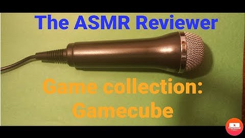 Game collection 2: Gamecube (ASMR Ramble)