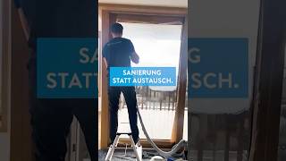 GLASSRESQ saniert vor Ort ohne teuren Austausch