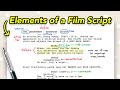 Basic Elements of a Film Script for BEGINNERS! (How To Format, Read and Write a Screenplay!)