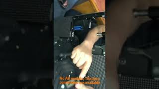 how to change the led module for the P3.9 outdoor led screen in stock
