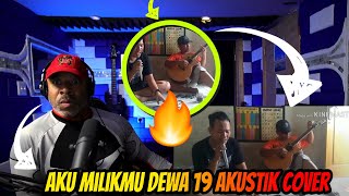 WOW THATS A 🔥 COLLAB | ALIP BA TA - Aku milikmu - Dewa 19 (akustik cover) - Producer Reaction