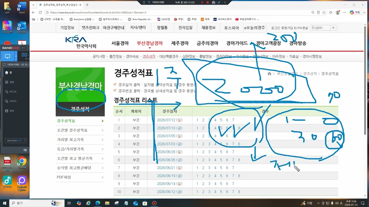 지난 3주간 (6월27-7월 12일)무료문자 환수결과 (확실한 승리마감)!!!