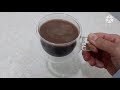 مشروب الشوكولاته الساخن بحليب جوز الهند