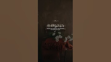 مقطع من سورة  أبراهيم للقارئ الشيخ احمد النفيس " ربنا انك تعلم مانخفي وما نعلن " حالات واتس اب