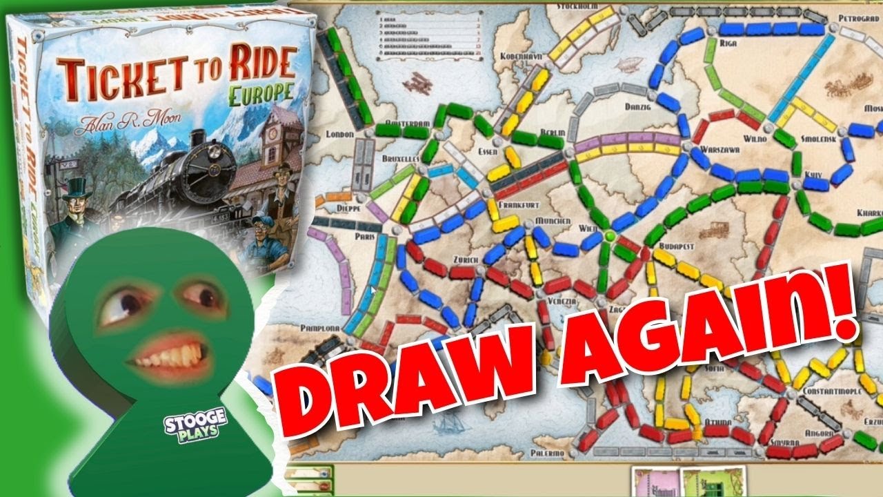 Ticket to Ride Europe 1912 - The Game that Never Ends!