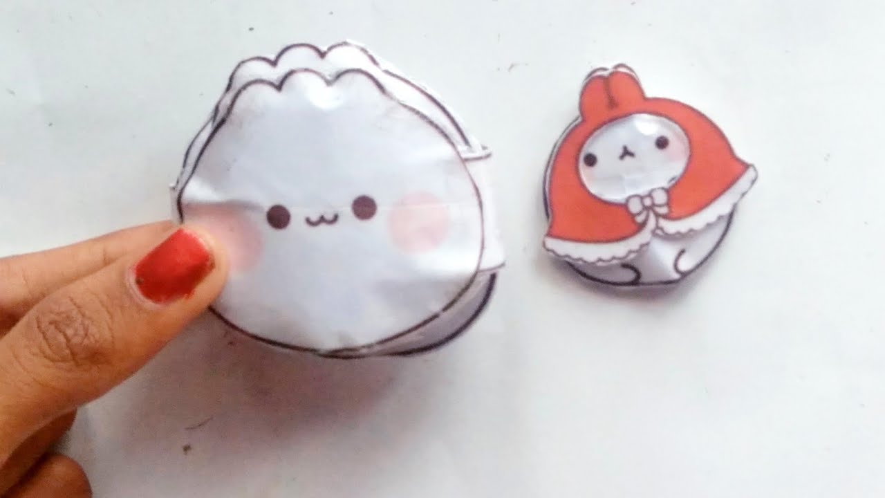 Diy Dumling Squishy Book molang Paper Doll my Squishy Little Diy Dumling Squishy Book molang Paper Doll my Squishy Little