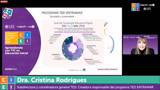 ETID. Entornos Tecnológicos de Integración Digital. Por: Dra  Cristina Rodrigues en Congreso CIEI