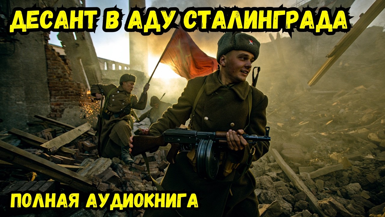 Слушать аудиокнигу: Десант в аду Сталинграда | полностью