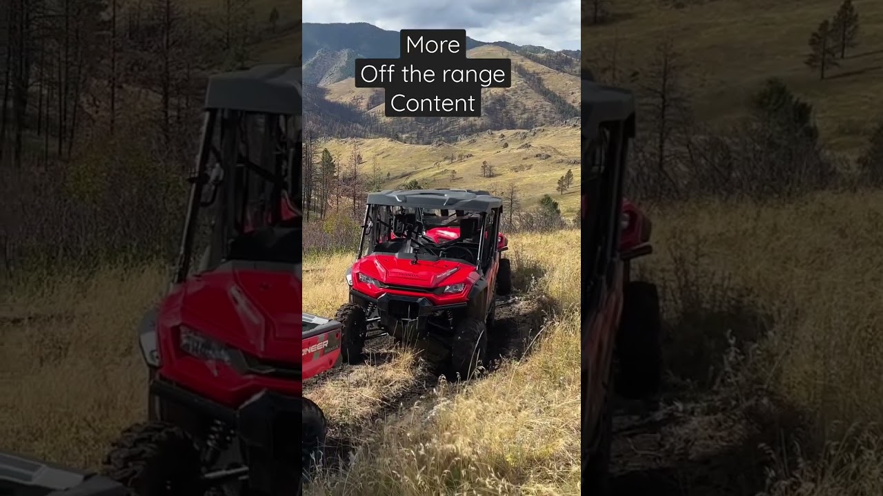 Off the range in Montana with 