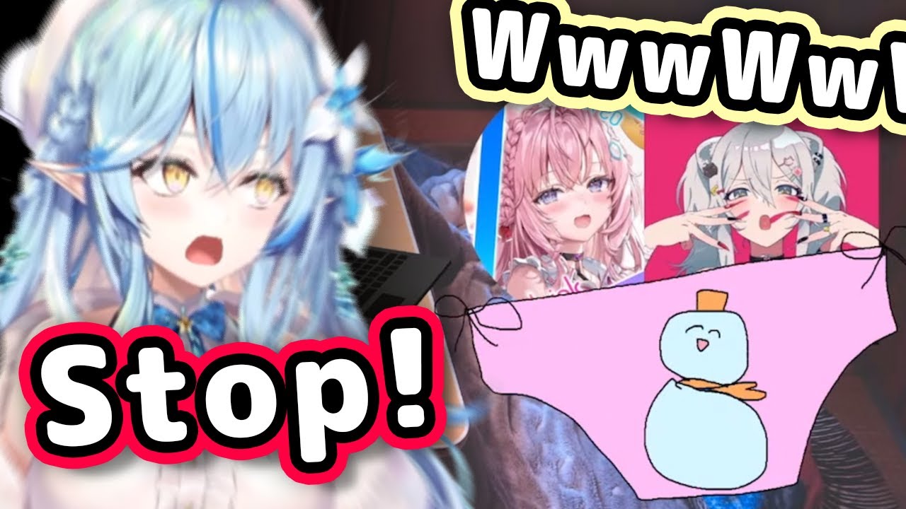 Botan Makes Lamy Jealous By Getting Inside "Pantsu" With Koyori【ENG Sub/Hololive】