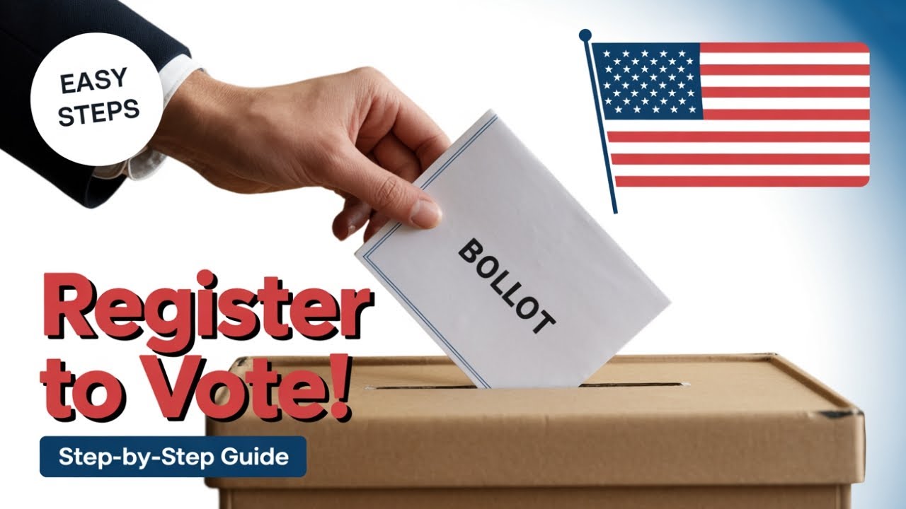 How to Register to Vote in the US: A Step-by-Step Guide! - YouTube