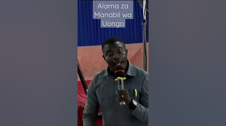 Hizi ni baadhi ya alama wanazotumia manabii wa uongo ibadani #promovertv