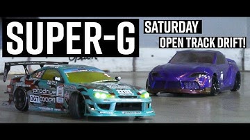 RWD RC DRIFT! // Super-G Saturday Open Track Session