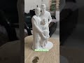 3D PRINTED FAMILY STATUE READY FOR PAINTING #shortfeed #shorts #ytshorts