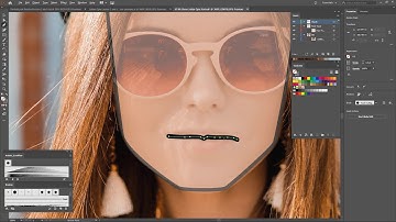 Adobe Illustrator - Mouth Tracing [Julian Opie]