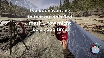 Can the Red mask give protection during a cannibal attack? Sons of the Forest