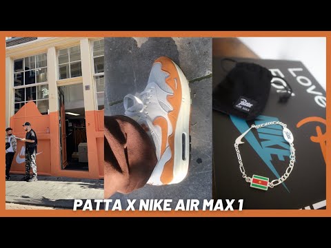Patta x Nike Air Max 1 “Monarch” | review & on feet - YouTube