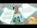 Disappointing Home Decor Haul 😔Was It Worth $200? | Crissy