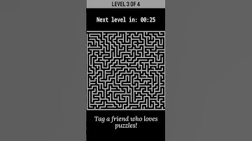 Can You Solve These 4 Hard Maze Puzzles? 🧠 #BrainGame
