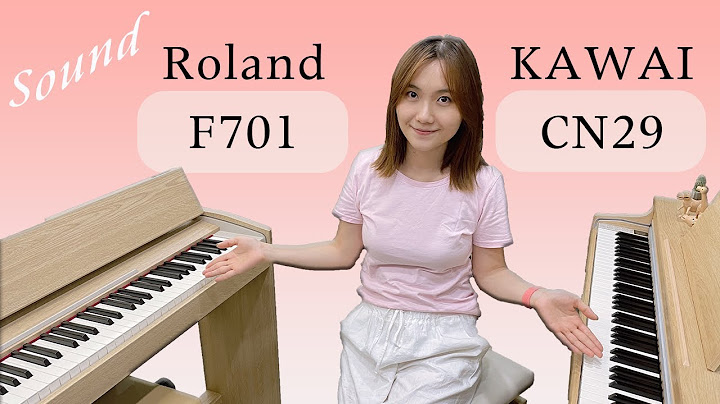 KAWAI CN29 & Roland F701 Sound Demo Speakers & Sound Engine Comparison 音色示範 比較 差異 - 天天要聞