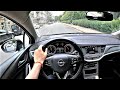 Opel Astra Comfort 130HP - POV Test Drive. GoPRO car driving
