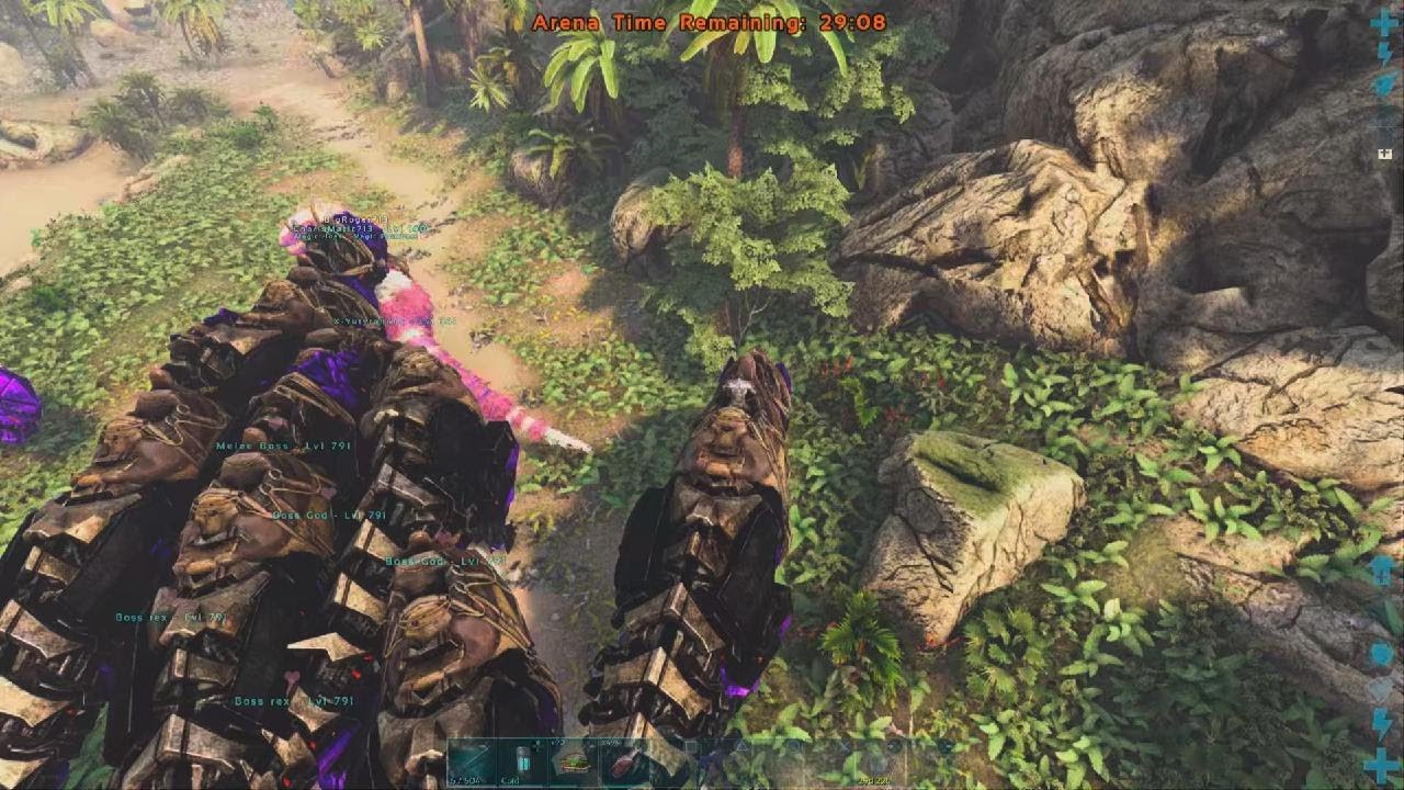 ARK Survival Lost Island Alpha Boss Fight YouTube