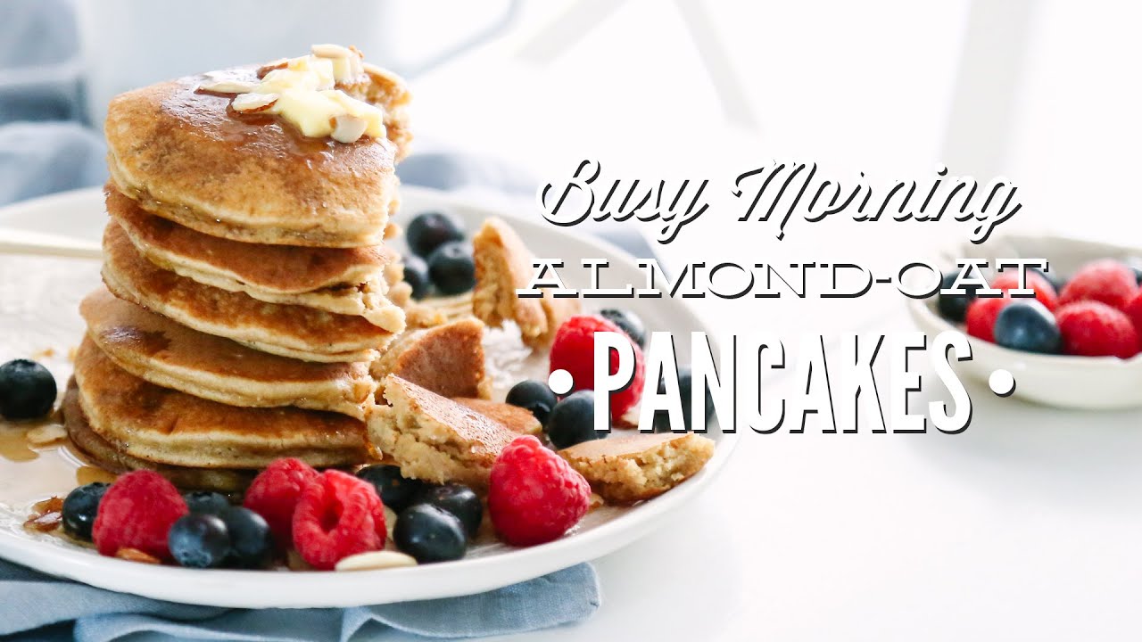 How to Make Almond Flour and Oat Pancakes (In the Blender) YouTube