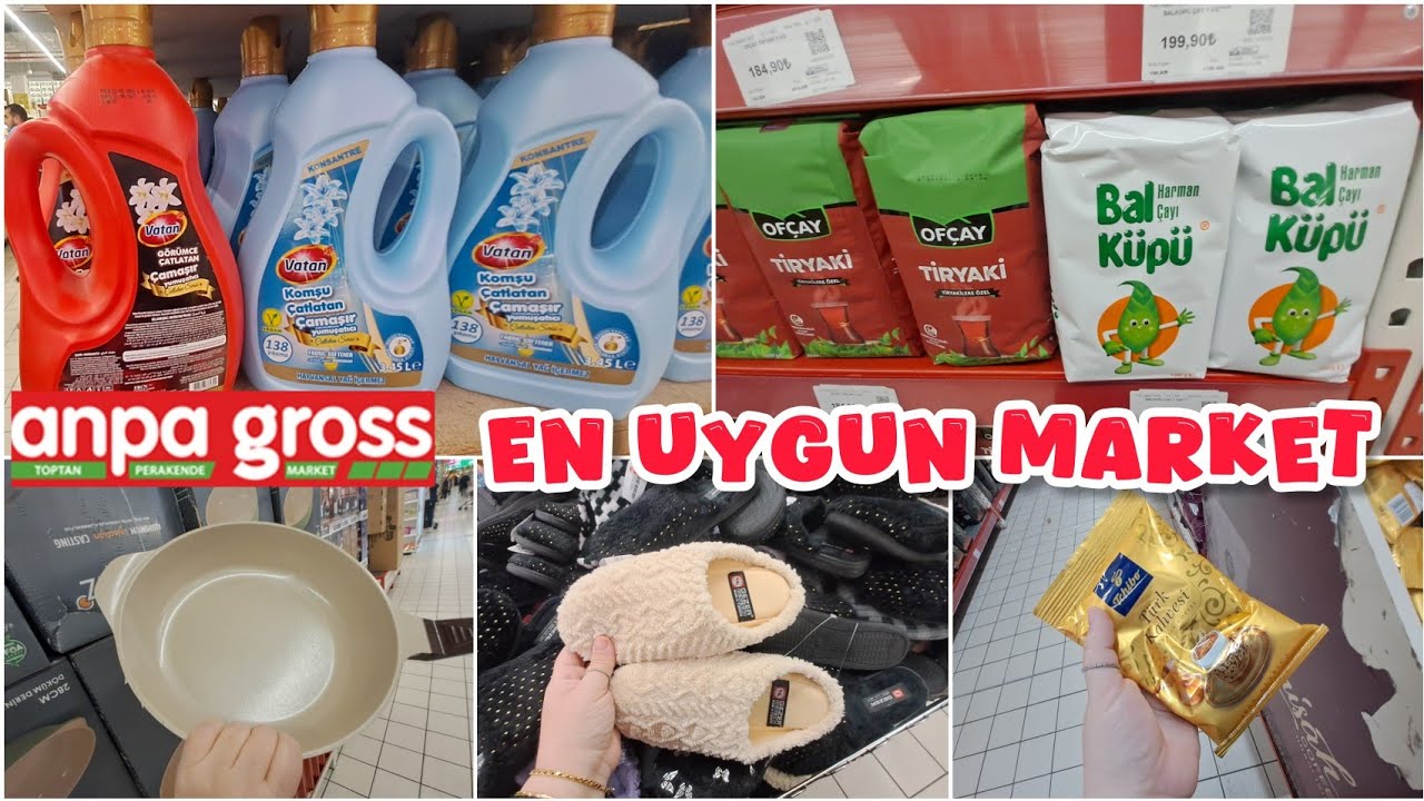 Anpa gross market indirimleri ‼️ en uygun market ‼️ market alışverişi | aktüel Ürünler 